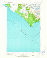 Mt Fairweather B-4 Alaska Historical topographic map, 1:63360 scale, 15 X 15 Minute, Year 1961