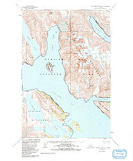 Mt. Fairweather D-2 Alaska Historical topographic map, 1:63360 scale, 15 X 15 Minute, Year 1948