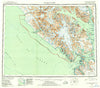 Mt Fairweather Alaska Historical topographic map, 1:250000 scale, 1 X 2 Degree, Year 1951