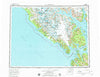 Mt Fairweather Alaska Historical topographic map, 1:250000 scale, 1 X 2 Degree, Year 1961