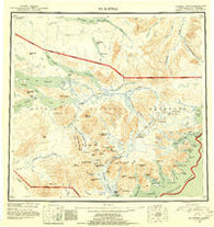 Mt Katmai Alaska Historical topographic map, 1:250000 scale, 1 X 2 Degree, Year 1948