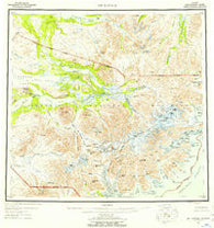 Mt Katmai Alaska Historical topographic map, 1:250000 scale, 1 X 2 Degree, Year 1951