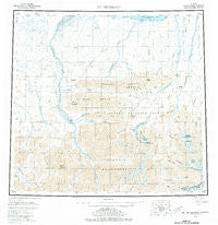 Mt. Michelson Alaska Historical topographic map, 1:250000 scale, 1 X 3 Degree, Year 1956
