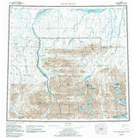 Mt. Michelson Alaska Historical topographic map, 1:250000 scale, 1 X 3 Degree, Year 1956
