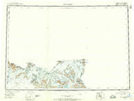 Mt Saint Elias Alaska Historical topographic map, 1:250000 scale, 1 X 3 Degree, Year 1951