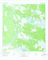 Nabesna C-1 Alaska Historical topographic map, 1:63360 scale, 15 X 15 Minute, Year 1955
