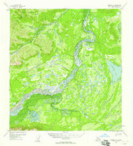 Nabesna C-3 Alaska Historical topographic map, 1:63360 scale, 15 X 15 Minute, Year 1955