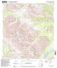 Nabesna C-4 Alaska Historical topographic map, 1:63360 scale, 15 X 15 Minute, Year 1960