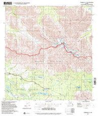Nabesna C-5 Alaska Historical topographic map, 1:63360 scale, 15 X 15 Minute, Year 1957