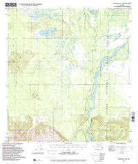 Nabesna D-3 Alaska Historical topographic map, 1:63360 scale, 15 X 15 Minute, Year 1954