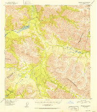 Nabesna D-5 Alaska Historical topographic map, 1:63360 scale, 15 X 15 Minute, Year 1952