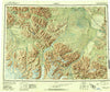 Nabesna Alaska Historical topographic map, 1:250000 scale, 1 X 3 Degree, Year 1950