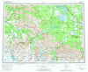 Nabesna Alaska Historical topographic map, 1:250000 scale, 1 X 3 Degree, Year 1960