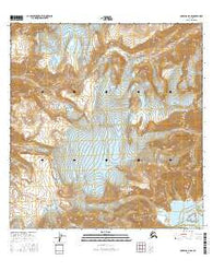 Nabesna A-5 SE Alaska Current topographic map, 1:25000 scale, 7.5 X 7.5 Minute, Year 2016