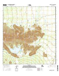 Nabesna B-1 SE Alaska Current topographic map, 1:25000 scale, 7.5 X 7.5 Minute, Year 2016