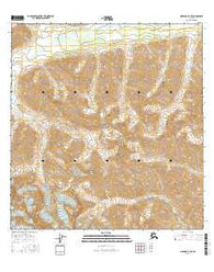 Nabesna B-3 SE Alaska Current topographic map, 1:25000 scale, 7.5 X 7.5 Minute, Year 2016