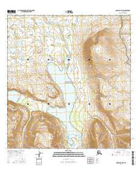 Nabesna B-5 NW Alaska Current topographic map, 1:25000 scale, 7.5 X 7.5 Minute, Year 2016