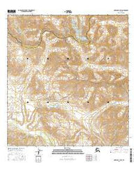 Nabesna C-4 SW Alaska Current topographic map, 1:25000 scale, 7.5 X 7.5 Minute, Year 2016