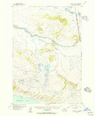 Naknek A-1 Alaska Historical topographic map, 1:63360 scale, 15 X 15 Minute, Year 1951