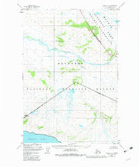 Naknek A-1 Alaska Historical topographic map, 1:63360 scale, 15 X 15 Minute, Year 1951