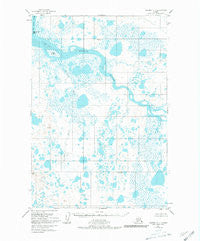 Naknek A-4 Alaska Historical topographic map, 1:63360 scale, 15 X 15 Minute, Year 1951
