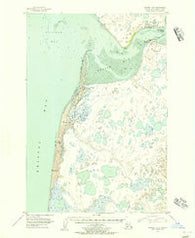 Naknek A-5 Alaska Historical topographic map, 1:63360 scale, 15 X 15 Minute, Year 1951