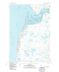 Naknek A-5 Alaska Historical topographic map, 1:63360 scale, 15 X 15 Minute, Year 1951