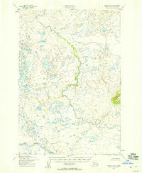 Naknek B-2 Alaska Historical topographic map, 1:63360 scale, 15 X 15 Minute, Year 1952