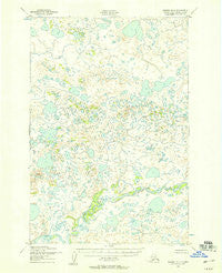 Naknek B-4 Alaska Historical topographic map, 1:63360 scale, 15 X 15 Minute, Year 1952