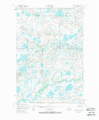 Naknek B-4 Alaska Historical topographic map, 1:63360 scale, 15 X 15 Minute, Year 1952