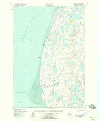 Naknek B-5 Alaska Historical topographic map, 1:63360 scale, 15 X 15 Minute, Year 1952