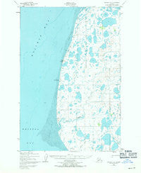 Naknek B-5 Alaska Historical topographic map, 1:63360 scale, 15 X 15 Minute, Year 1952