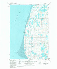 Naknek B-5 Alaska Historical topographic map, 1:63360 scale, 15 X 15 Minute, Year 1952