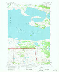 Naknek C-1 Alaska Historical topographic map, 1:63360 scale, 15 X 15 Minute, Year 1951