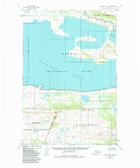 Naknek C-1 Alaska Historical topographic map, 1:63360 scale, 15 X 15 Minute, Year 1951
