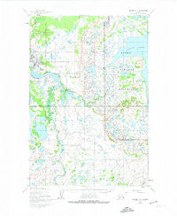 Naknek C-2 Alaska Historical topographic map, 1:63360 scale, 15 X 15 Minute, Year 1952