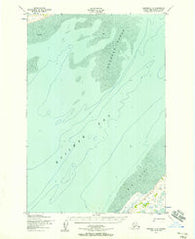 Naknek C-5 Alaska Historical topographic map, 1:63360 scale, 15 X 15 Minute, Year 1952