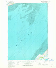 Naknek C-5 Alaska Historical topographic map, 1:63360 scale, 15 X 15 Minute, Year 1952