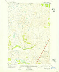 Naknek D-1 Alaska Historical topographic map, 1:63360 scale, 15 X 15 Minute, Year 1951