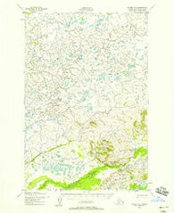 Naknek D-2 Alaska Historical topographic map, 1:63360 scale, 15 X 15 Minute, Year 1952