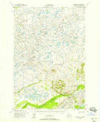 Naknek D-2 Alaska Historical topographic map, 1:63360 scale, 15 X 15 Minute, Year 1952