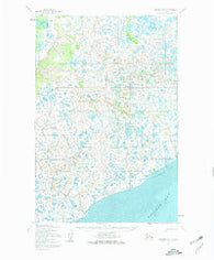 Naknek D-5 Alaska Historical topographic map, 1:63360 scale, 15 X 15 Minute, Year 1952