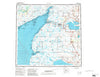 Naknek Alaska Historical topographic map, 1:250000 scale, 1 X 2 Degree, Year 1952