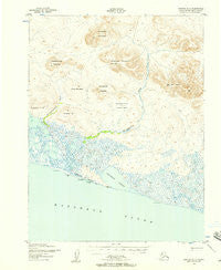 Noatak A-3 Alaska Historical topographic map, 1:63360 scale, 15 X 15 Minute, Year 1952