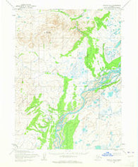 Noatak D-2 Alaska Historical topographic map, 1:63360 scale, 15 X 15 Minute, Year 1955