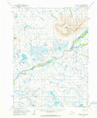 Noatak D-4 Alaska Historical topographic map, 1:63360 scale, 15 X 15 Minute, Year 1955