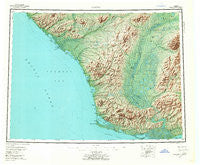 Noatak Alaska Historical topographic map, 1:250000 scale, 1 X 3 Degree, Year 1955