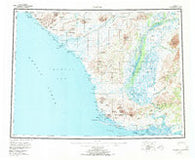 Noatak Alaska Historical topographic map, 1:250000 scale, 1 X 3 Degree, Year 1955
