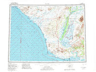 Noatak Alaska Historical topographic map, 1:250000 scale, 1 X 3 Degree, Year 1955