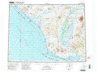 Noatak Alaska Historical topographic map, 1:250000 scale, 1 X 3 Degree, Year 1955